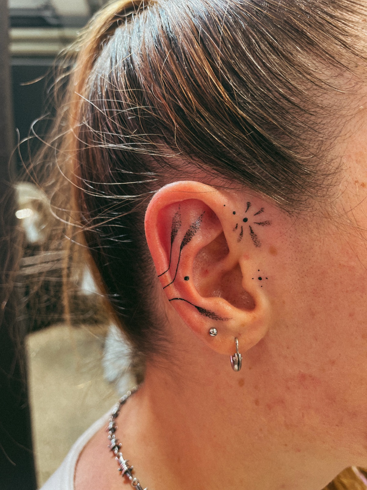 Ear Tattoo